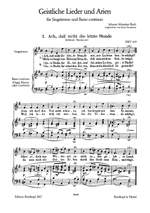 Bach, J S: Geistliche Lieder und Arien Product Image