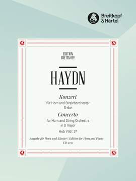 Haydn, J: Hornkonzert D-Dur Hob VIId:3 D major Hob VIId:3