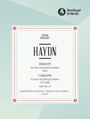 Haydn, J: Hornkonzert D-Dur Hob VIId:3 D major Hob VIId:3