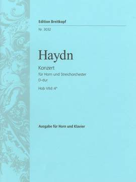 Haydn, J: Horn Concerto No. 2 in D major Hob VIId:4 D major