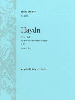 Haydn, J: Horn Concerto No. 2 in D major Hob VIId:4 Hob VIId:4