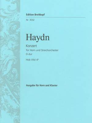 Haydn, J: Hornkonzert Nr. 2 D-dur Hob VIId:4 D major Hob VIId:4