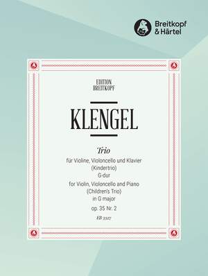 Klengel, J: Kindertrio G-dur op. 35 Nr. 2 G major op. 35 Nr. 2