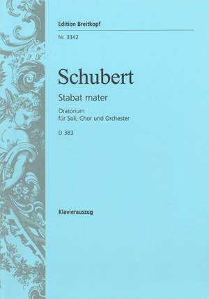 Schubert, F: Stabat mater in F minor D 383 D 383