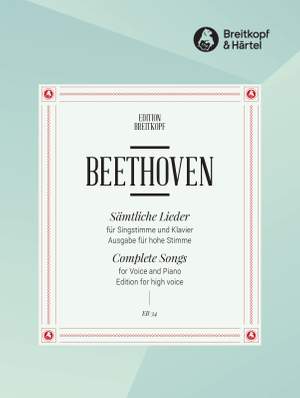 Beethoven: Sämtliche Lieder