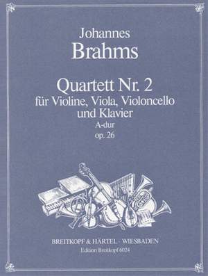 Brahms, J: Klavierquartett Nr. 2 A-dur op. 26 op. 26