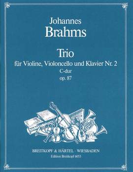 Brahms, J: Piano Trio No. 2 in C major Op. 87 C major op. 87