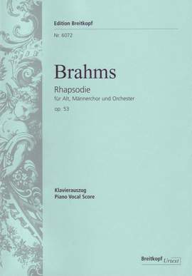 Brahms, J: Rhapsodie op. 53 op. 53