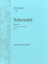Schwindl, F: Flötenkonzert D-dur D major