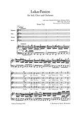 Bach, J S: St. Lucas Passion (BWV 246) BWV 246) Product Image