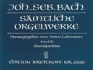 Bach, J S: Complete Organ Works Band 10