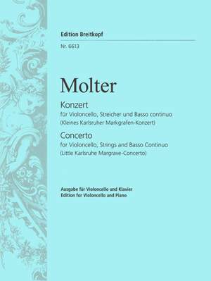 Molter, J M: Cello Concerto C major