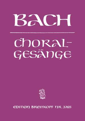 Bach, J S: 389 Choralgesänge
