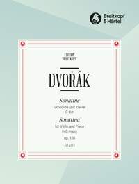 Antonin Dvorák: Sonatina in G major, Op. 100