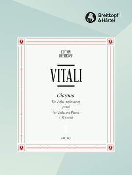 Vitali, T A: Chaconne g-moll G minor