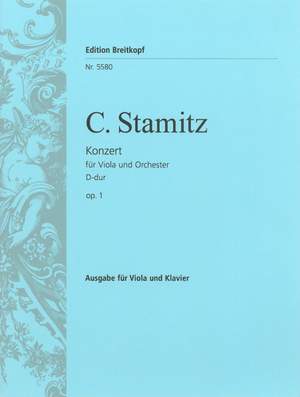 Stamitz, C P: Violakonzert D-dur op. 1 op. 1
