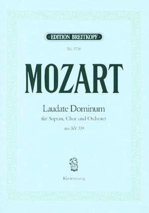 Mozart, W A: 'Laudate Dominum' aus Vesperae solennes de confessore KV 339 KV 339