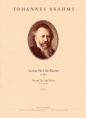 Brahms, J: Sonata No. 1 in C major Op. 1 op. 1