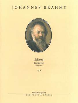 Brahms, J: Scherzo Es-moll op. 4 E flat minor op. 4