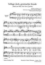 Bach, J S: Schlage doch, gewünschte Stunde BWV 53 Product Image