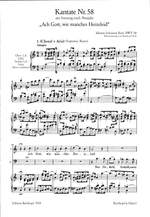 Bach, J S: Ach Gott, wie manches Herzeleid BWV 58 Product Image