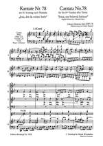 Bach, J S: Jesu der du meine Seele BWV 78 Product Image