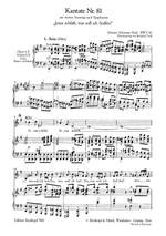 Bach, J S: Jesus schläft, was soll ich hoffen BWV 81 Product Image
