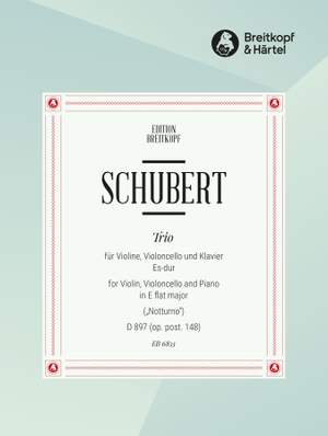 Schubert: Notturno Es-dur D 897 [op. post. 148] op. post. 148 D 897