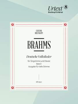 Brahms, J: German Folk Songs WoO 33 Bd I