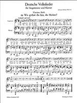 Brahms, J: German Folk Songs WoO 33 WoO 33 Bd II Product Image