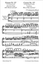 Bach, J S: Cantata BWV127 'Herr Jesu Christ, wahr' Mensch und Gott' Product Image