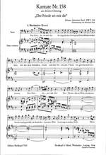 Bach, J S: Der Friede sei mit dir BWV 158 Product Image