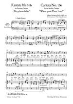 Bach, J S: Cantata BWV 166 Where goest Thou, Lord BWV 166 Product Image