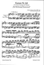 Bach, J S: Tue Rechnung! Donnerwort BWV 168 Product Image