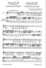 Bach, J S: Erwünschtes Freudenlicht BWV 184 Product Image