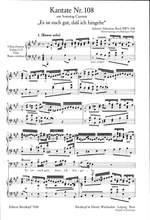 Bach, J S: Es ist euch gut, dass ich hingehe BWV 108 Product Image