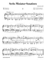 Reinecke, C: 6 Miniature Sonatinas Op. 136 op. 136 Product Image