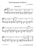 Sibelius, J: 6 Impromptus Op. 5 op. 5 Product Image