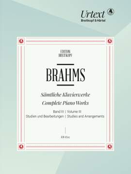Brahms, J: Complete Piano Works Bd. 3