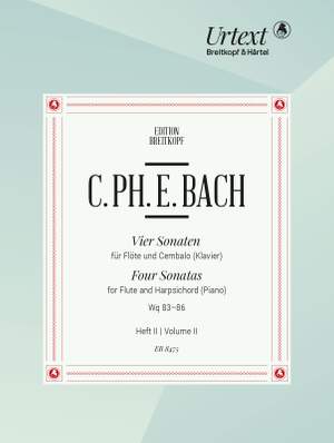 Bach, C P E: 4 Sonatas Heft 2