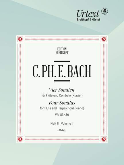Bach, C P E: 4 Sonatas Heft 2