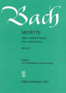 Bach, J S: Jesus, dearest Master BWV 227