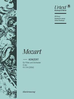 Mozart, W A: Flute Concerto [No. 2] in D major K. 314 (285d) KV 314 (285d)