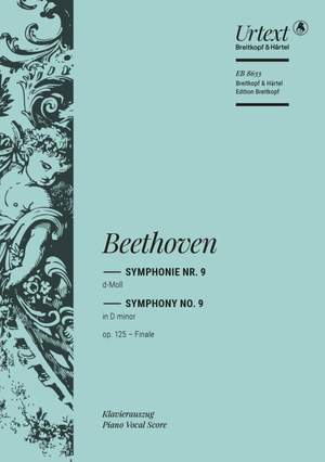 Beethoven, L v: Symphony No. 9 in D minor Op. 125 op. 125