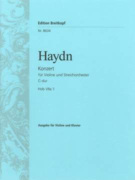 Haydn, J: Violinkonzert C-dur Hob VIIa:1 C major Hob VIIa:1