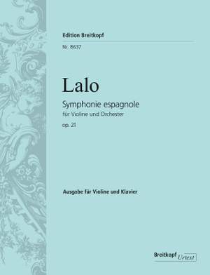 Lalo, Symphonie Espagnole Op.21 (Violin/Piano)
