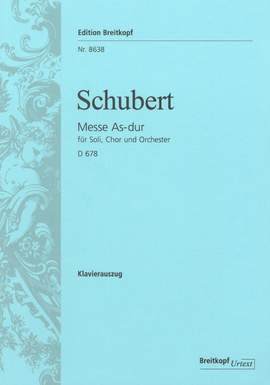 Schubert, F: Mass in Ab major D 678 A flat major
