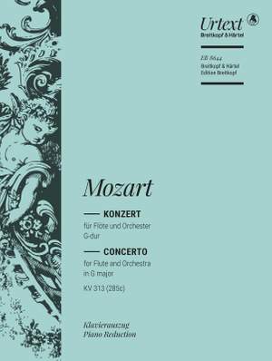 Mozart, W A: Flute Concerto [No. 1] in G major K. 313 (285c) KV 313 (285c)