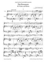 Schumann, C: 3 Romances Op. 22 op. 22 Product Image