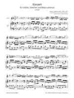 Bach, J S: Violin Concerto in A minor BWV 1041 BWV 1041 Product Image